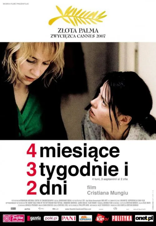 Plakat: 4 miesiące, 3 tygodnie i 2 dni