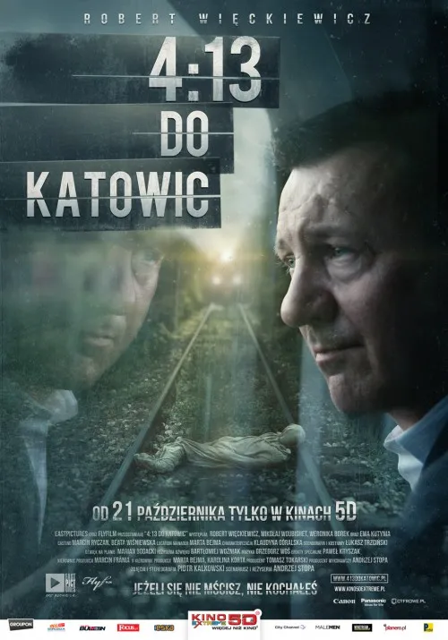 Plakat: 4:13 do Katowic