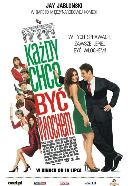 Plakat: Każdy chce być Włochem