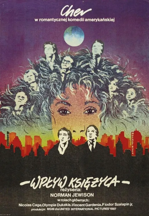 Plakat: Wpływ księżyca