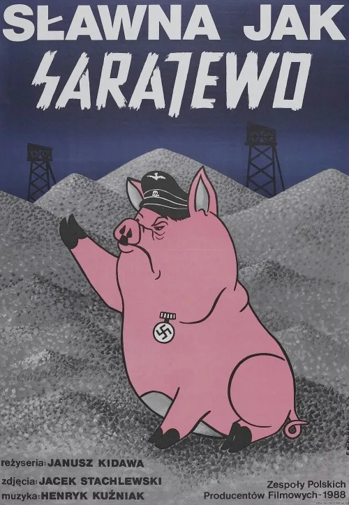 Plakat: Sławna jak Sarajewo