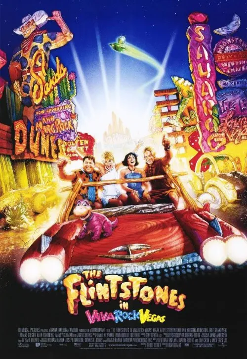 Plakat: Flintstonowie: Niech żyje Rock Vegas!