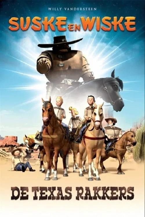 Plakat filmu Suske en Wiske: De Texas Rakkers