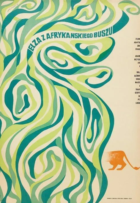 Plakat: Elza z afrykańskiego buszu