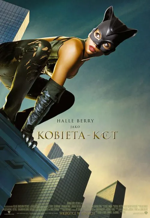 Plakat: Kobieta Kot