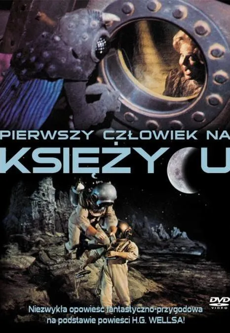 Plakat: Pierwszy człowiek na Księżycu