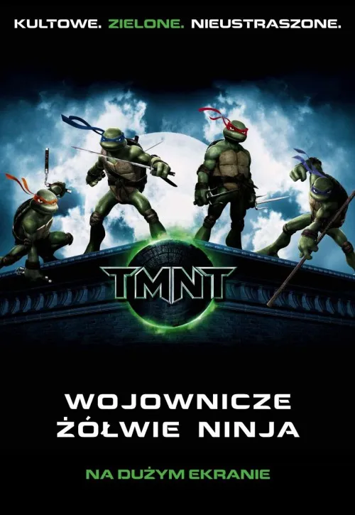 Plakat: Wojownicze Żółwie Ninja