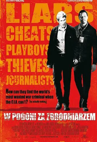 Plakat: W pogoni za zbrodniarzem