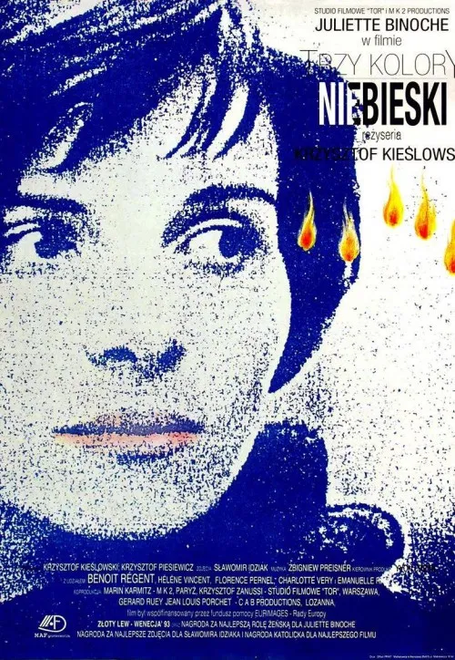 Plakat: Trzy kolory: Niebieski