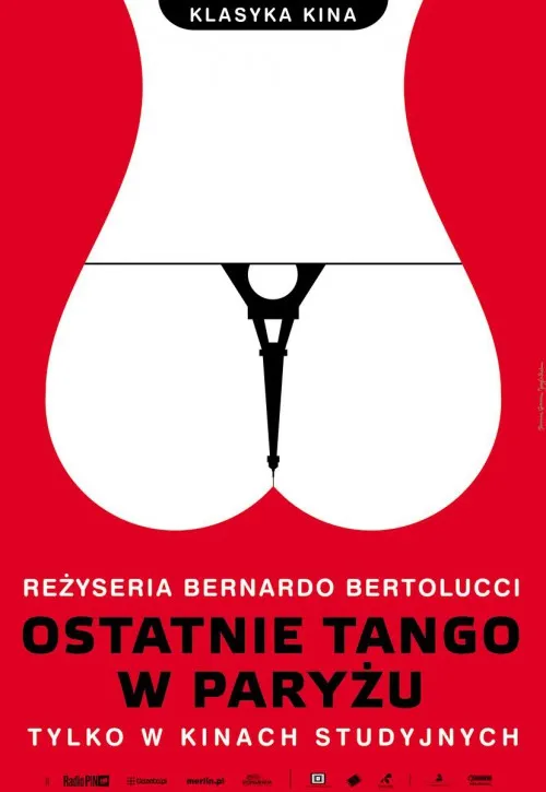 Plakat: Ostatnie tango w Paryżu