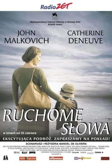 Plakat: Ruchome słowa