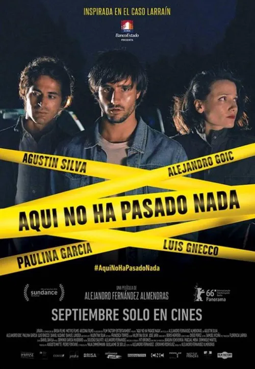 Plakat: Aquí no ha pasado nada