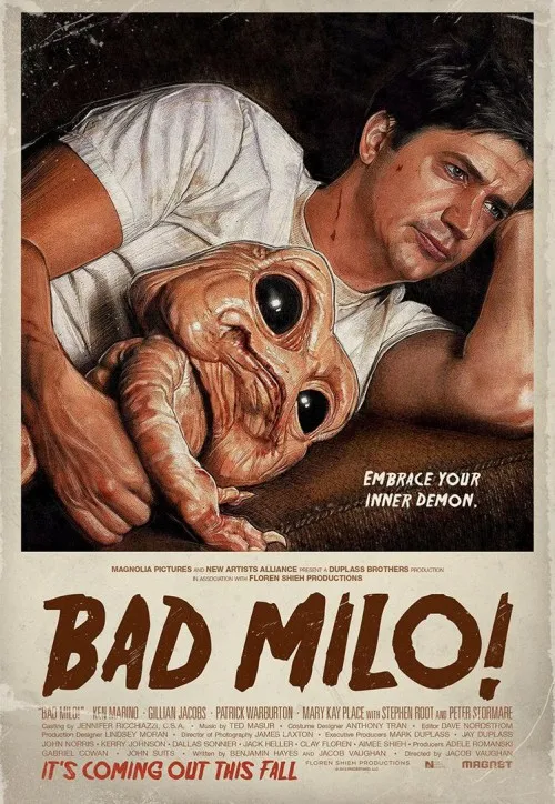 Plakat: Bad Milo!