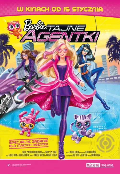 Plakat: Barbie: Tajne agentki