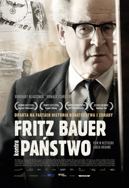 Plakat: Fritz Bauer kontra państwo