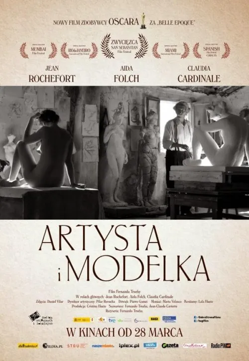 Plakat: El artista y la modelo