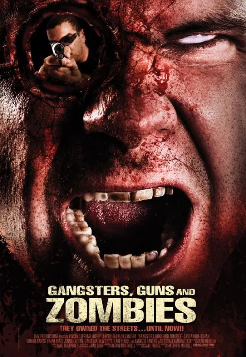 Plakat: Gangsters, Guns & Zombies