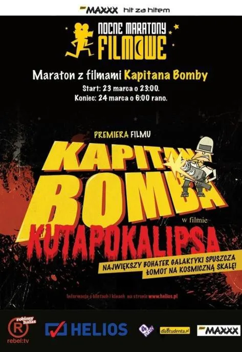 Plakat: Kapitan Bomba - Kutapokalipsa