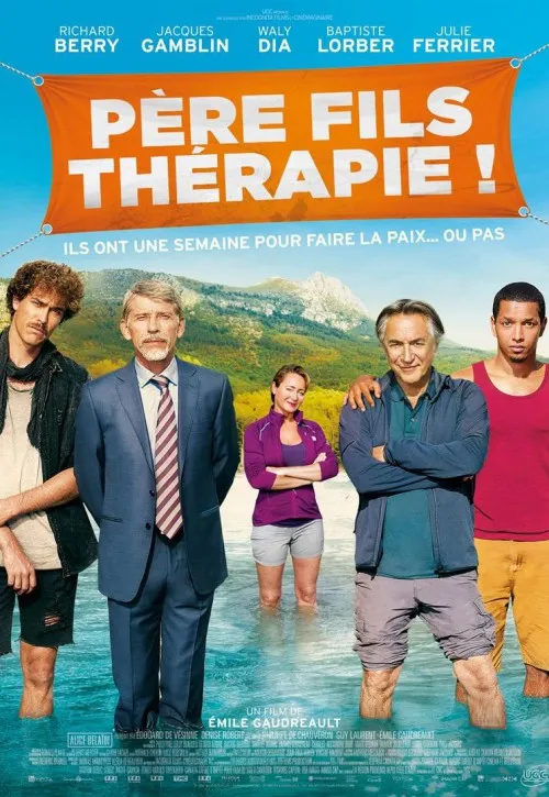 Plakat: Père fils thérapie!