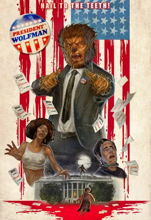Plakat: President Wolfman