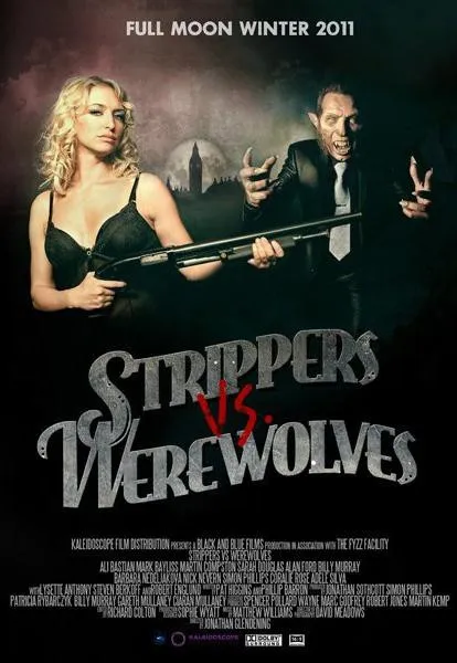 Plakat: Striptizerki kontra wilkołaki