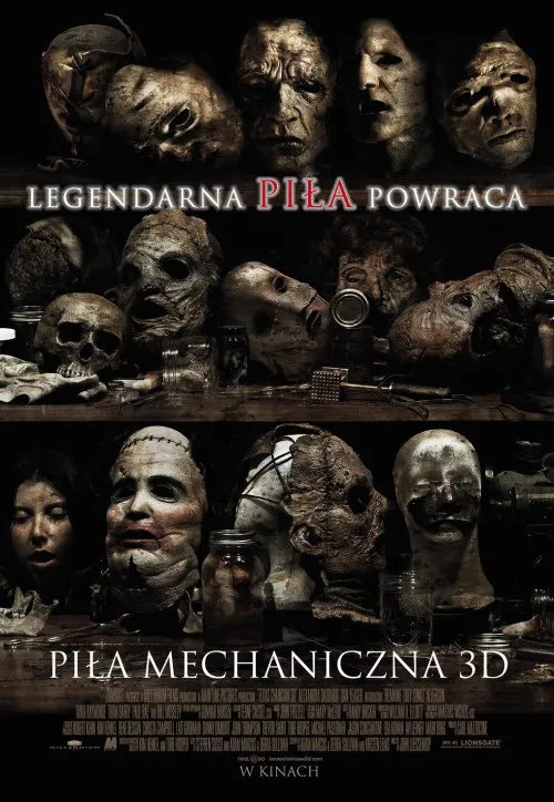 Plakat: Piła mechaniczna 3D