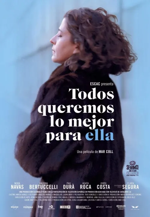 Plakat: Tots volem el millor per a ella