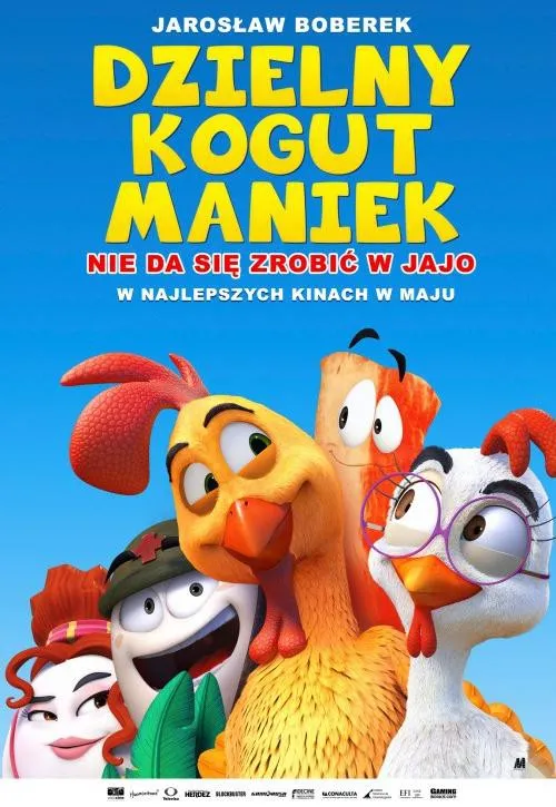 Plakat: Un gallo con muchos huevos