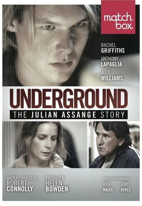 Plakat: Podziemie: Historia Juliana Assange'a