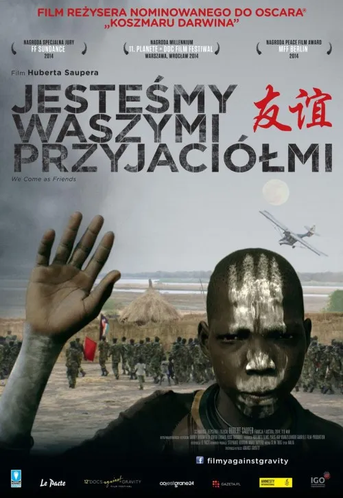 Plakat: We Come as Friends