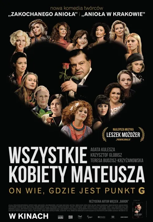 Plakat: Wszystkie kobiety Mateusza