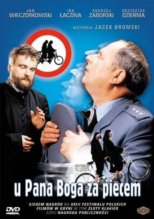 Plakat: U Pana Boga za piecem