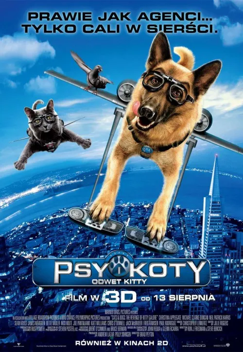 Plakat: Psy i koty: Odwet Kitty