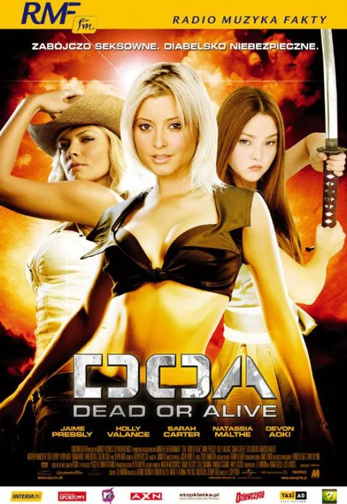 Plakat: DOA: Dead or Alive
