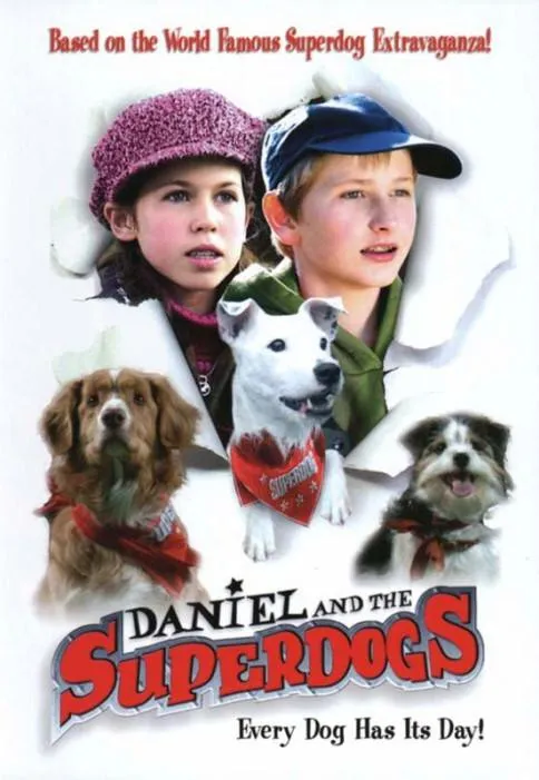 Plakat: Daniel i superpsy