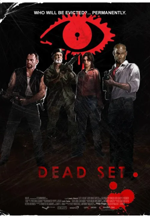Plakat: W domu zombie