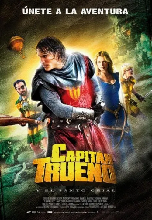 Plakat: El Capitán Trueno y el Santo Grial