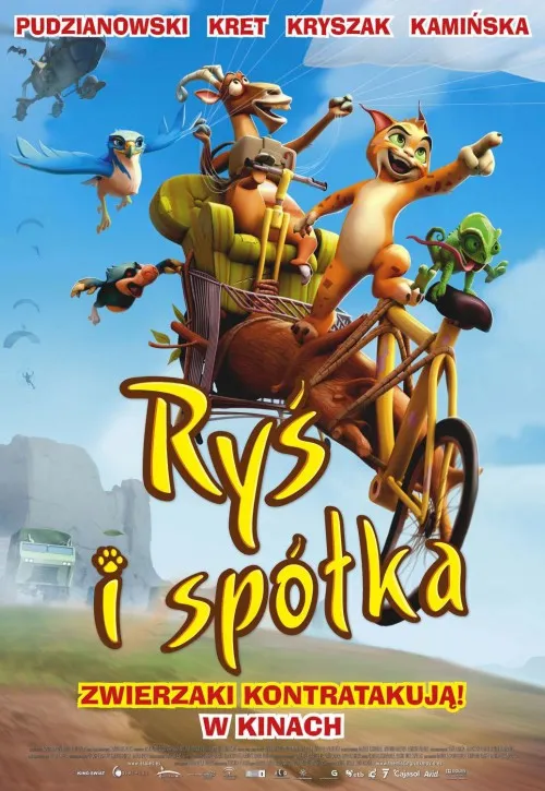 Plakat: Ryś i spółka
