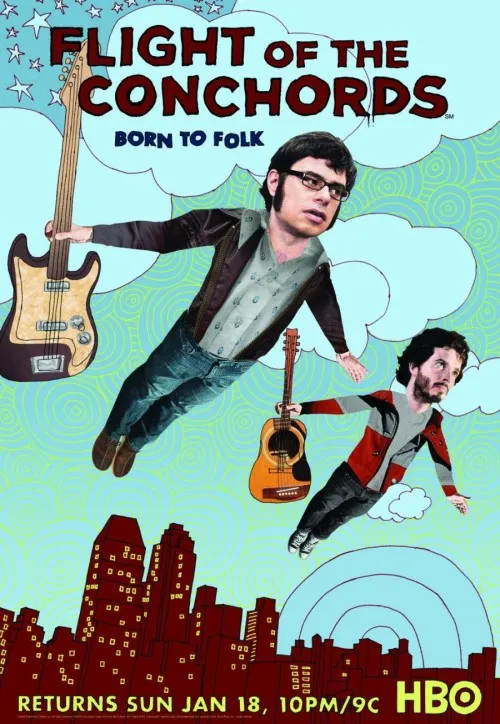 Plakat: Flight of the Conchords