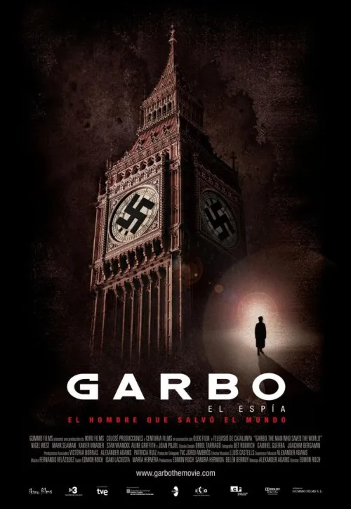 Plakat: Garbo. Szpieg