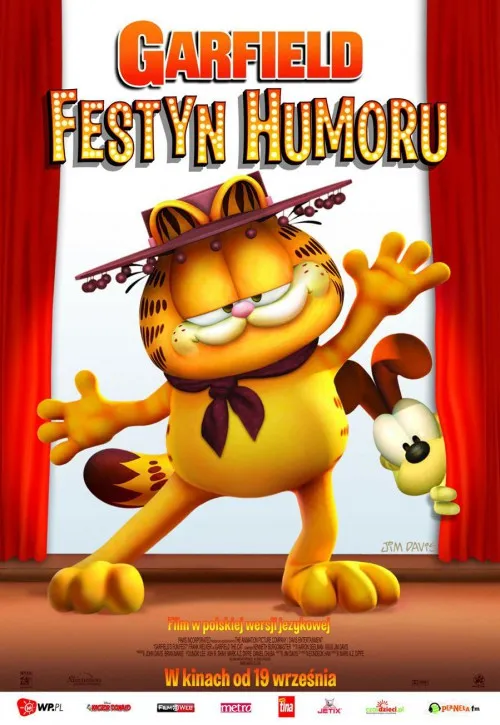Plakat: Garfield: Festyn humoru