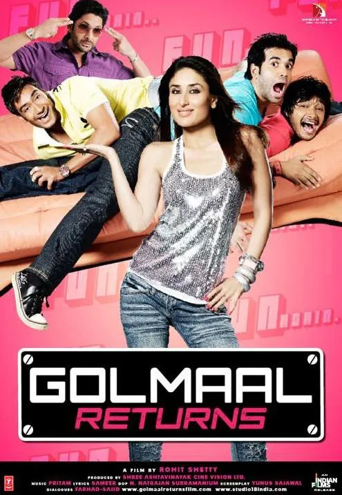 Plakat: Golmaal Returns