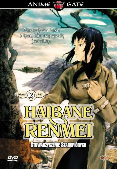 Plakat: Haibane Renmei (Stowarzyszenie Szaropiórych)