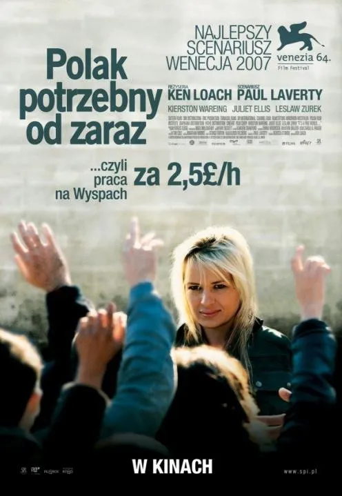 Plakat: Polak potrzebny od zaraz