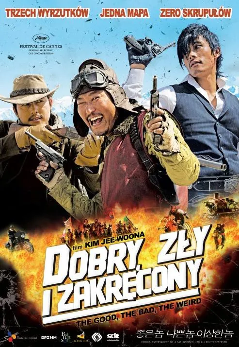 Plakat: Dobry, zły i zakręcony
