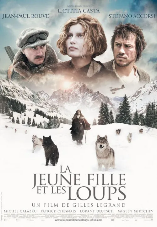 Plakat: La jeune fille et les loups