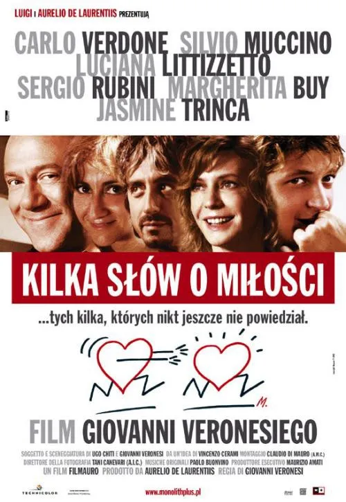 Plakat: Kilka słów o miłości