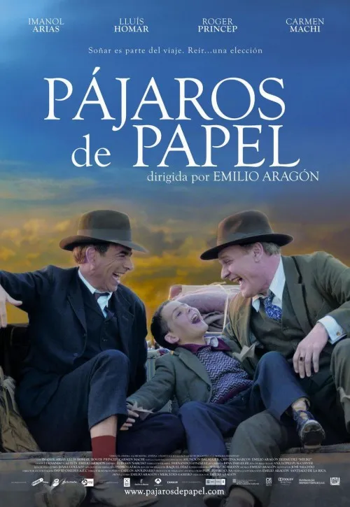 Plakat: Pájaros de papel