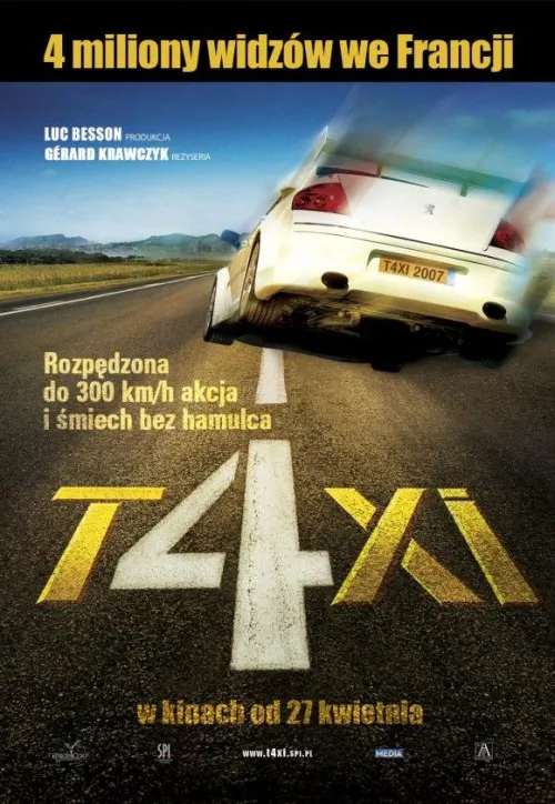Plakat: Taxi 4