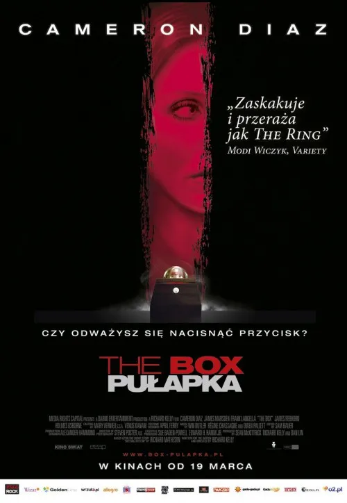 Plakat: The Box. Pułapka